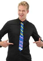 Bricky Blocks Necktie Blue