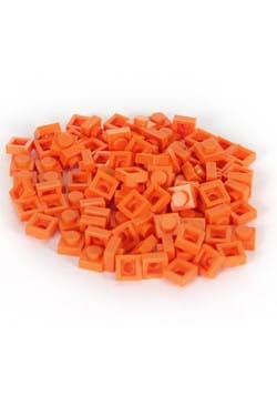 Bricky Blocks 100 1x1 Orange Pieces