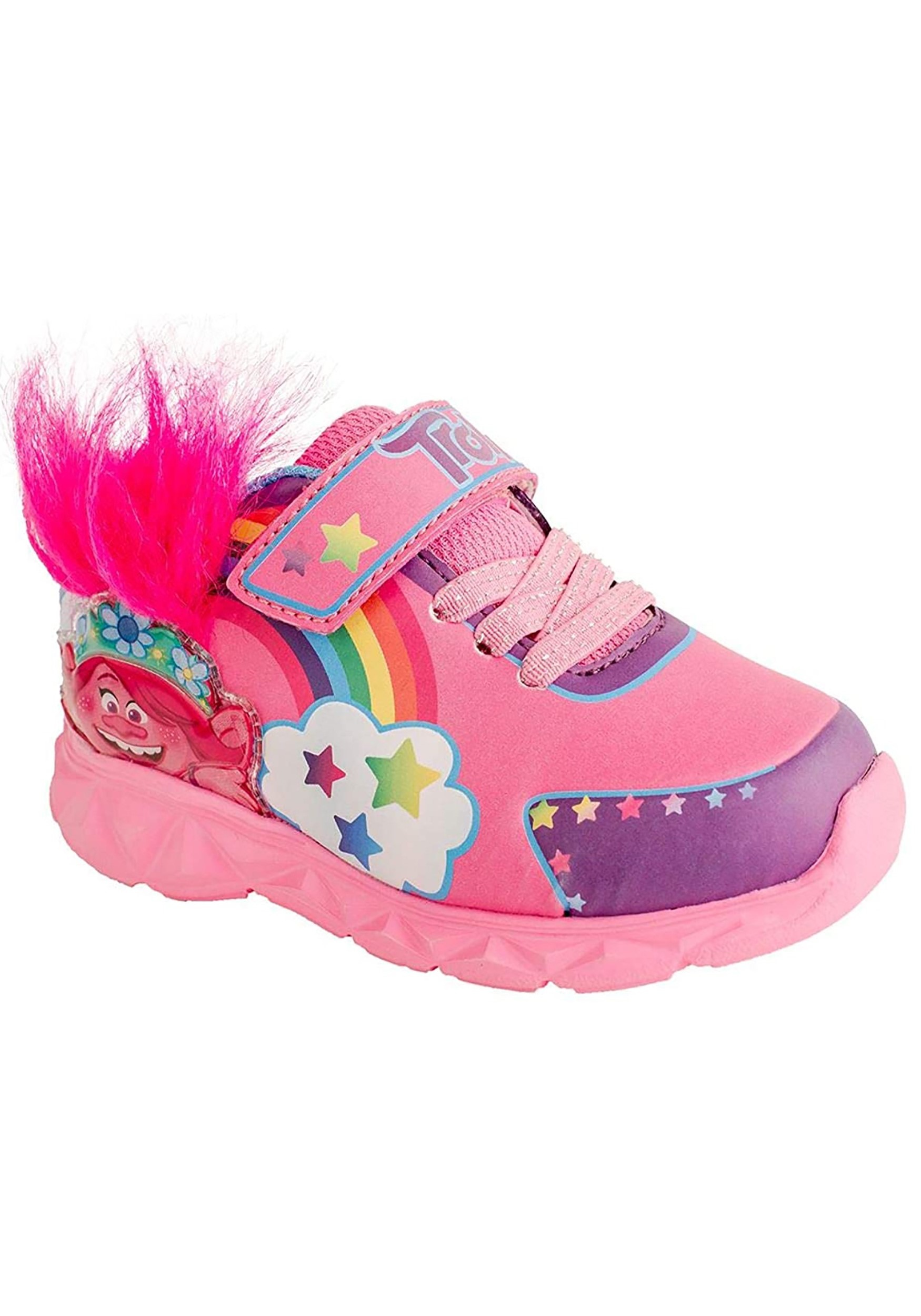 Trolls Lighted Furry Sneaker for Girls