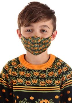 Pumpkins Sublimated Face Mask for Kids 