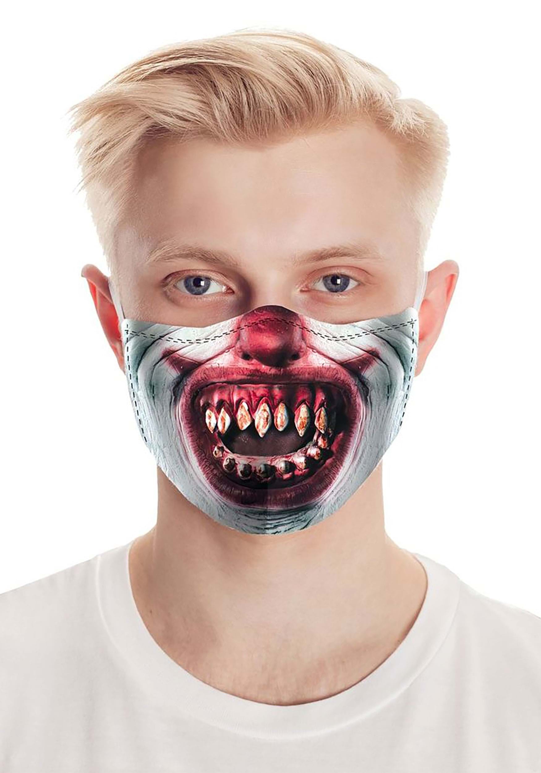 Razor Teeth | Clown Face Mask