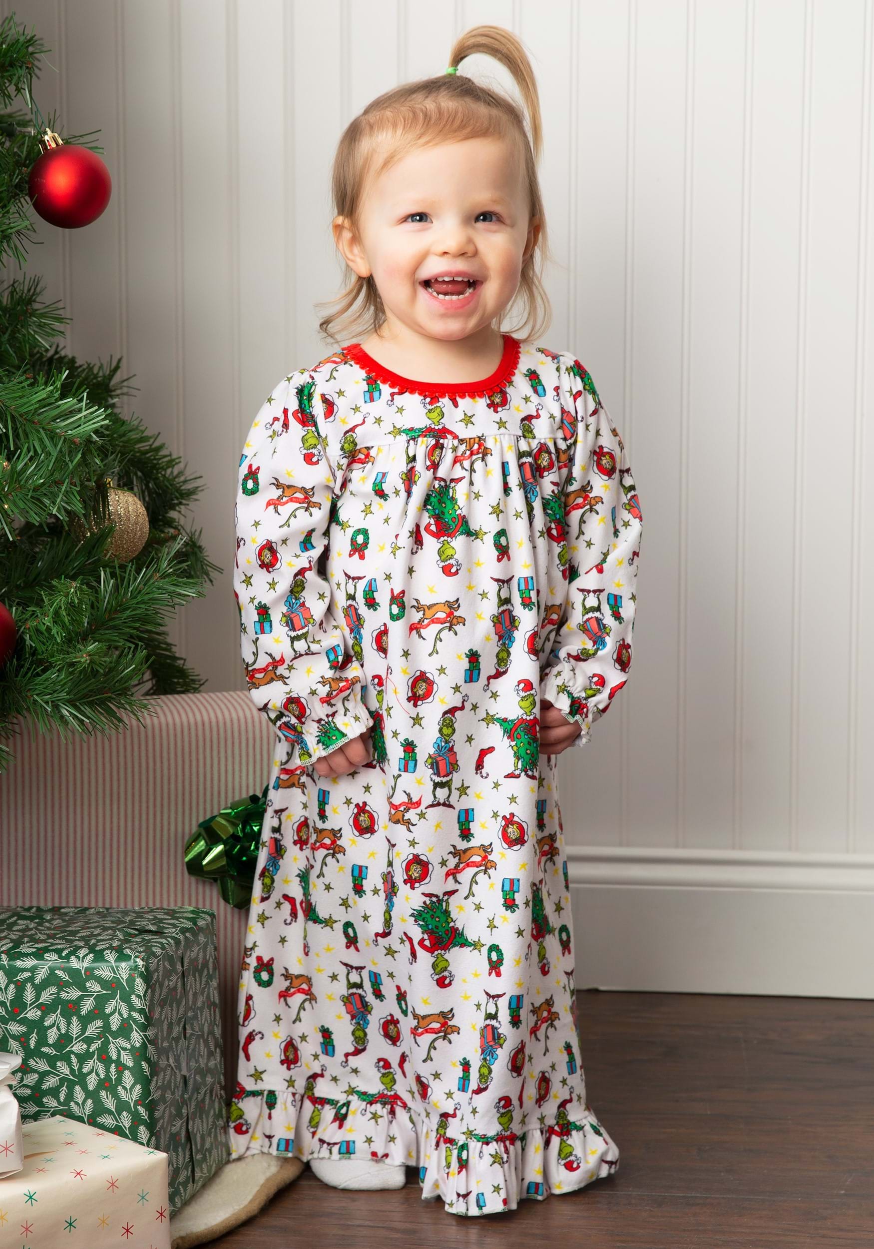 Girls The Grinch Nightgown for Toddlers