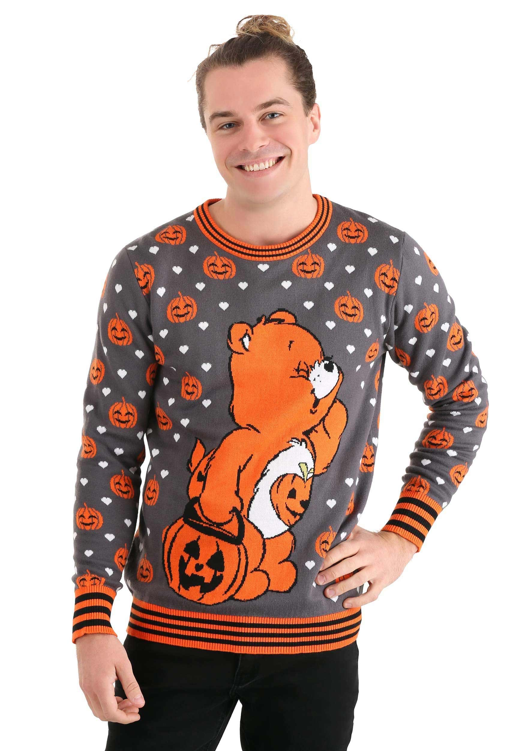 Care Bears Trick-or-Sweet Bear Adult Halloween Ugly Sweater