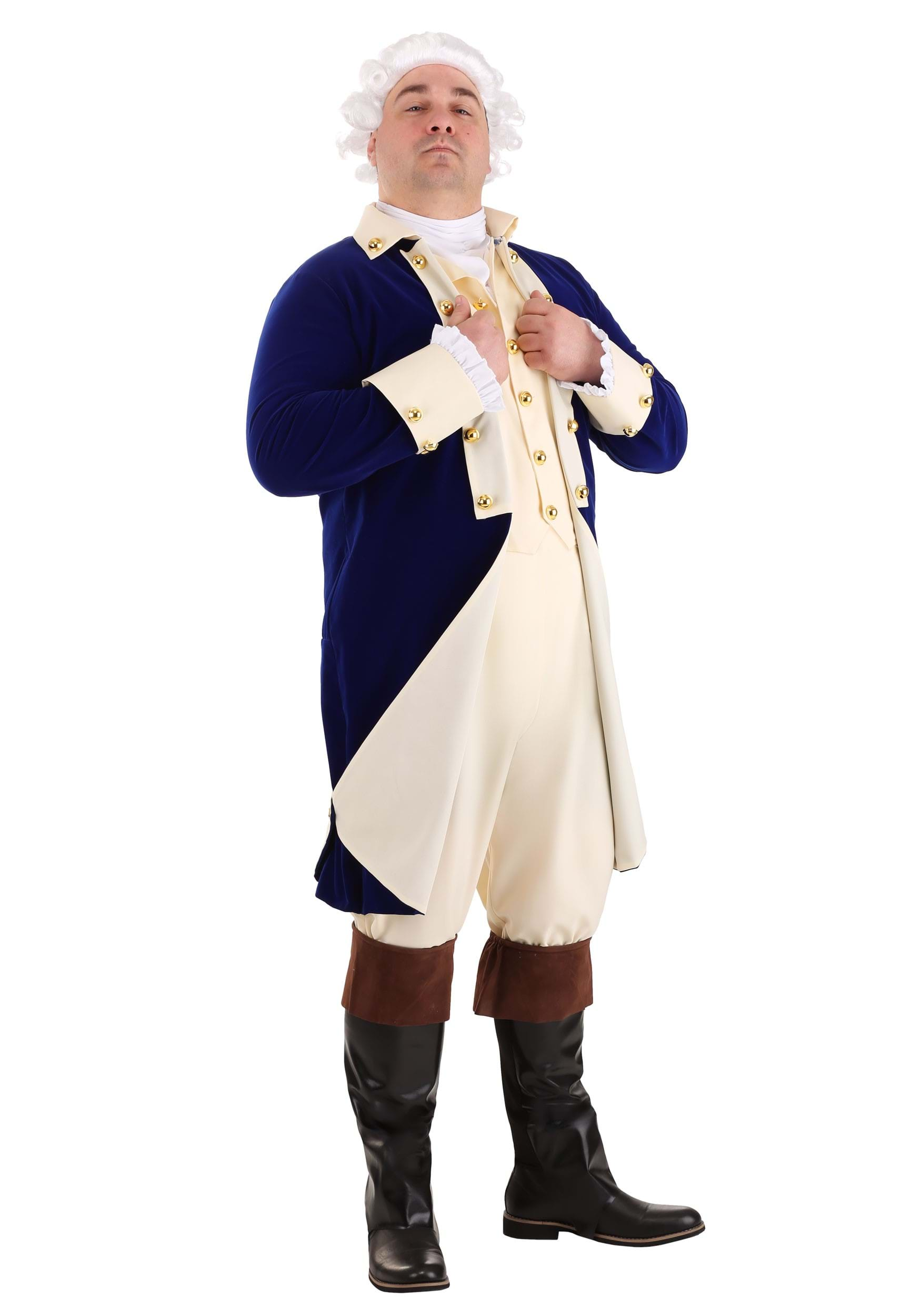 Exclusive Plus Size Alexander Hamilton Costume , Historical Costumes