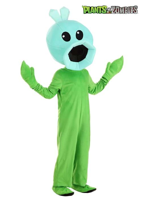 Toddler Plants Vs Zombies Snow Pea Costume Jumpsuit