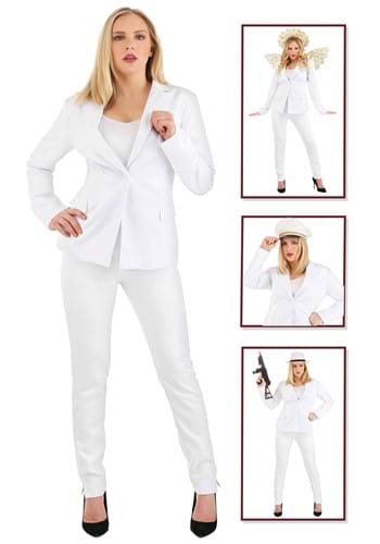 White Costume Suit for Women