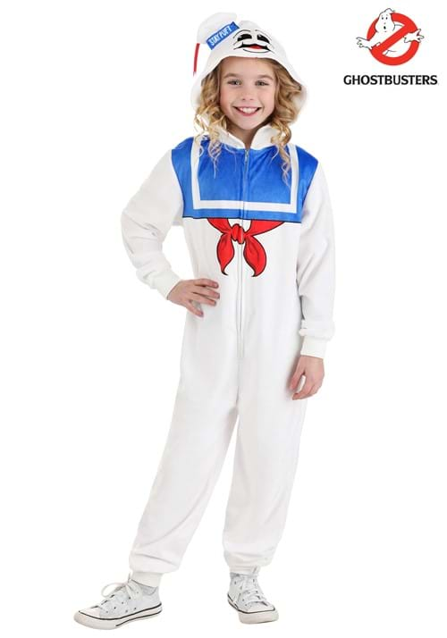 Kid's Stay Puft Marshmallow Man Costume Onesie