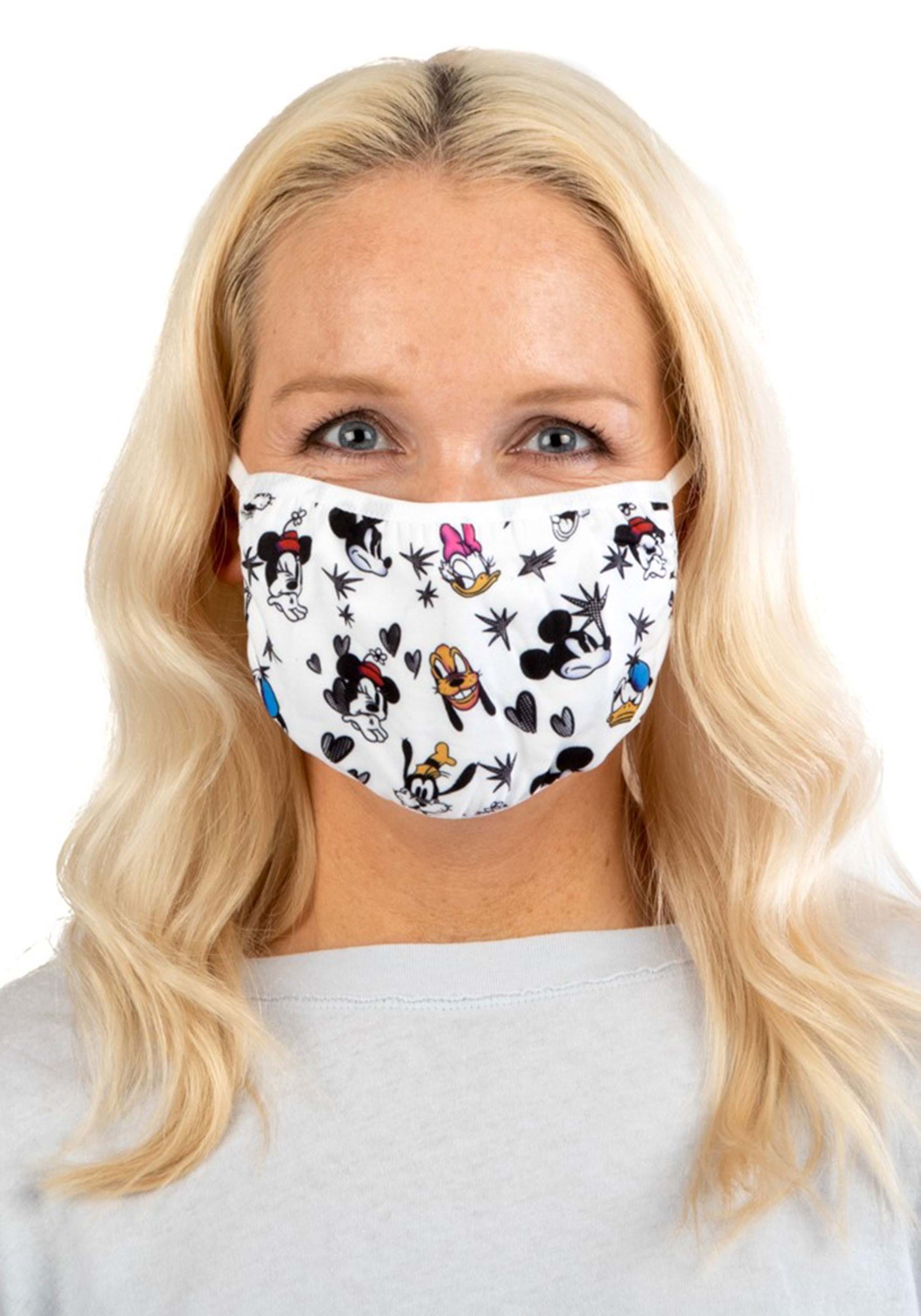 Mickey & Friends Adjustable Face Mask