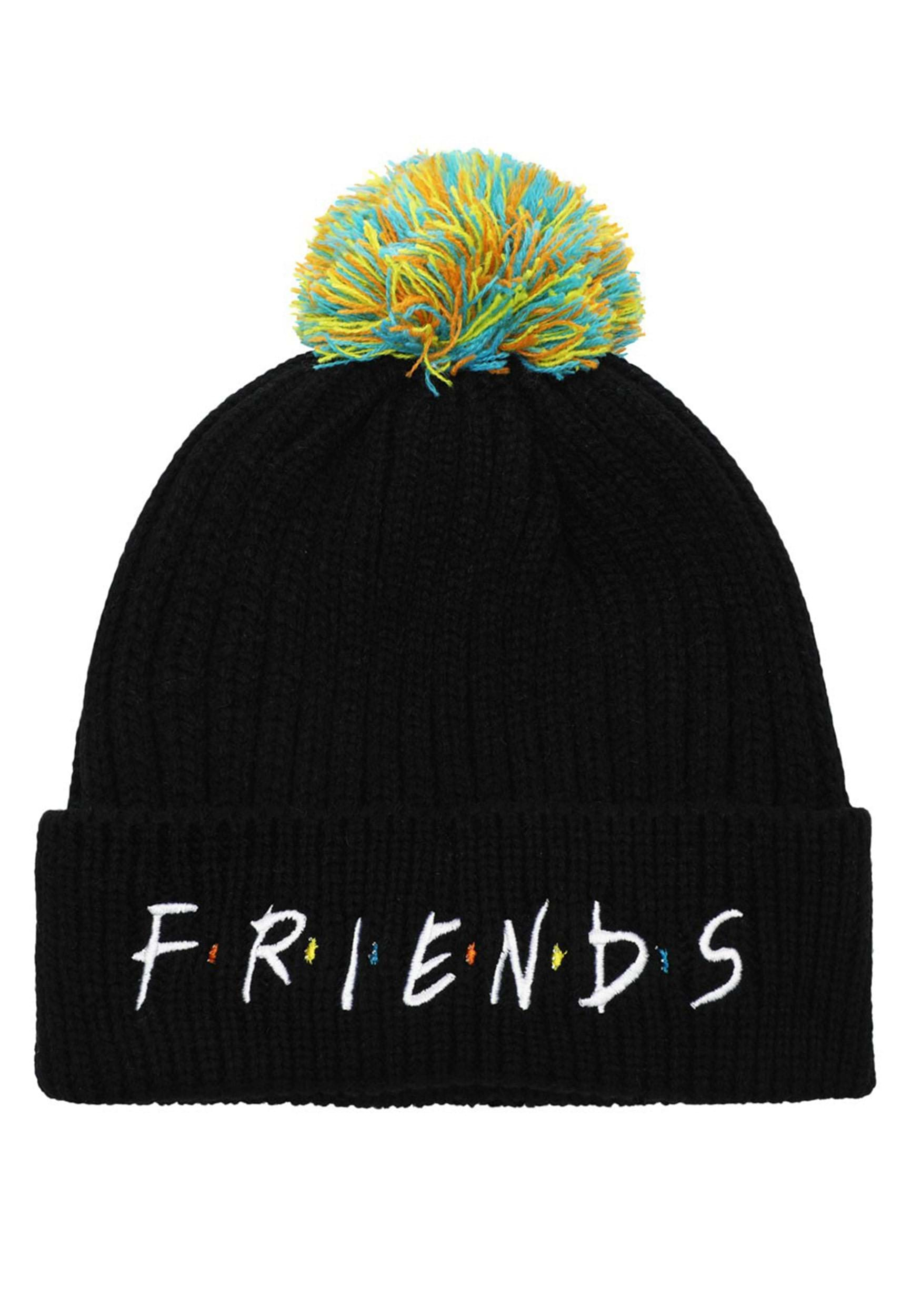 Friends Logo Warm Pom Beanie