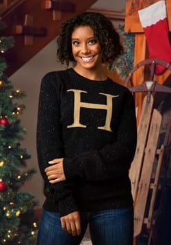 Adult Harry Potter "H" Christmas Sweater Alt 1