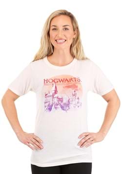 Adult Harry Potter Red Moon Hogwarts T-Shirt