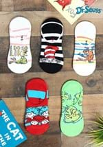 Adult Dr Seuss No Show 5 Pairs Sock Set-0