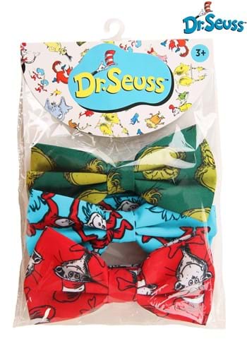 Dr Seuss Bow Tie Set 3 Pcs