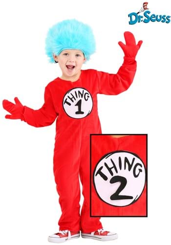 Toddler Thing 1&2 Deluxe Costume