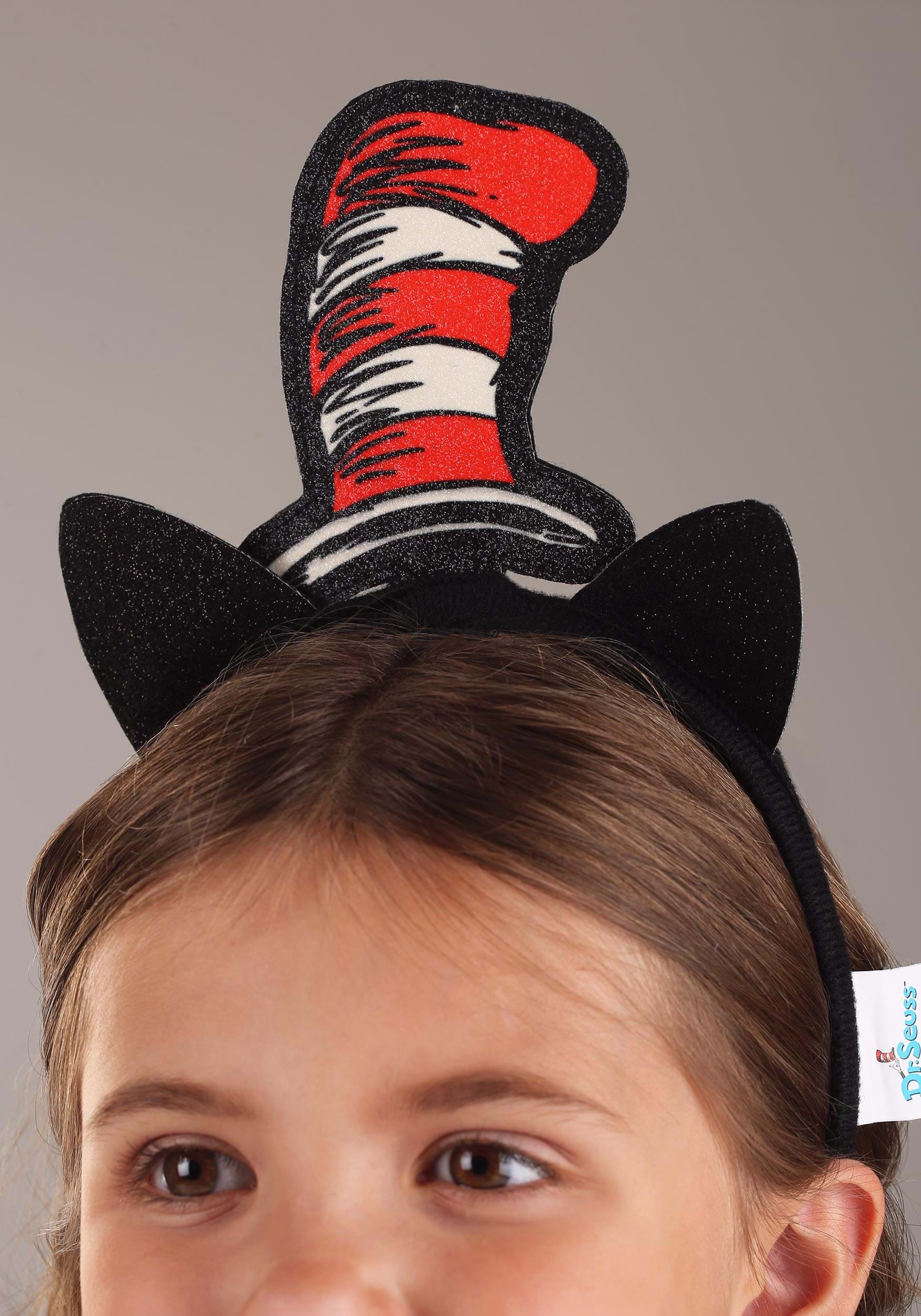 Cat In The Hat Glitter Headband , Dr. Seuss Accessories