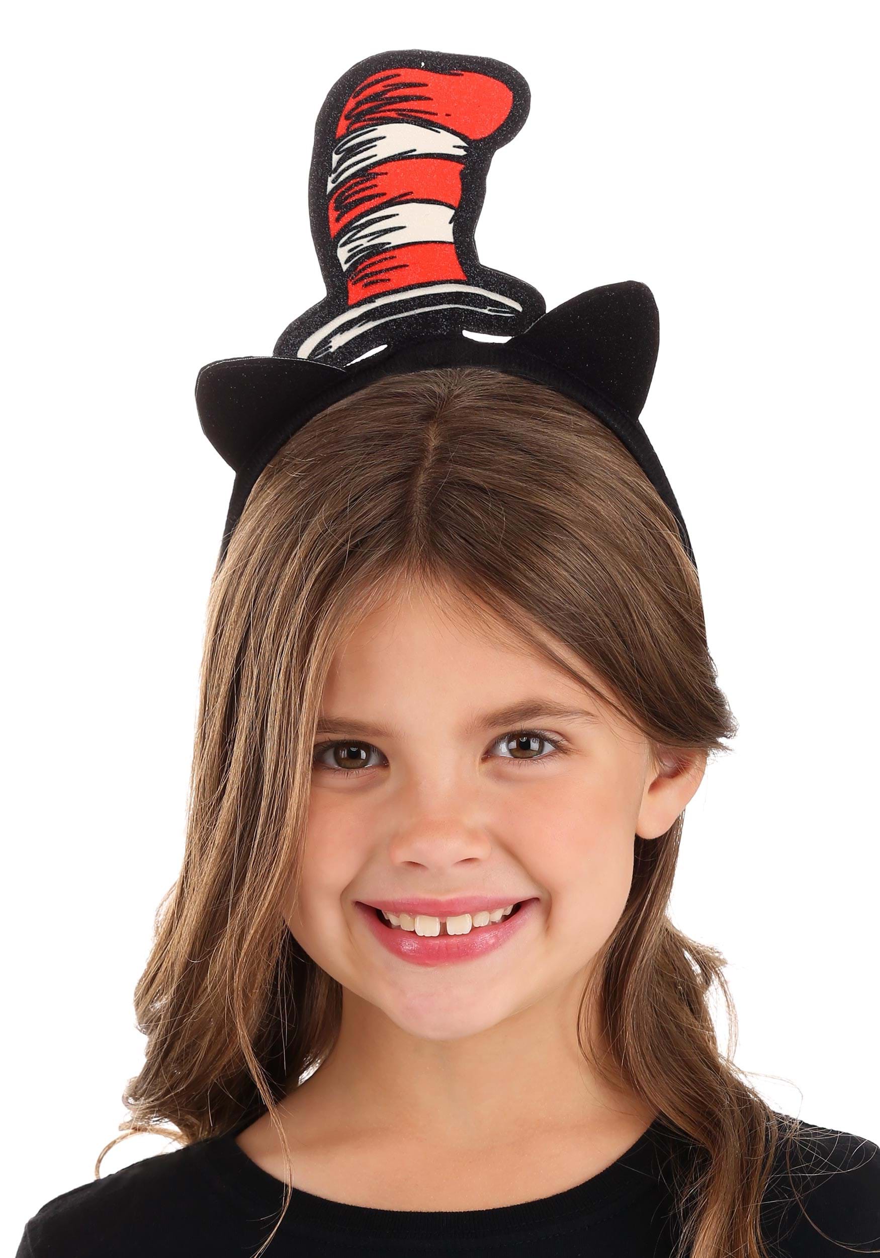 Cat In The Hat Glitter Headband , Dr. Seuss Accessories