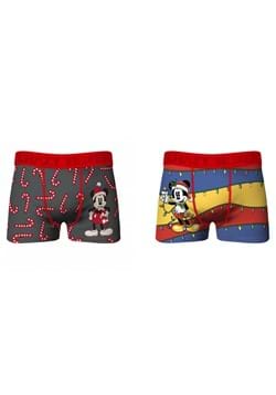 Crazy Boxer Mens Holiday Mickey 2 Pack of Boxer Briefs
