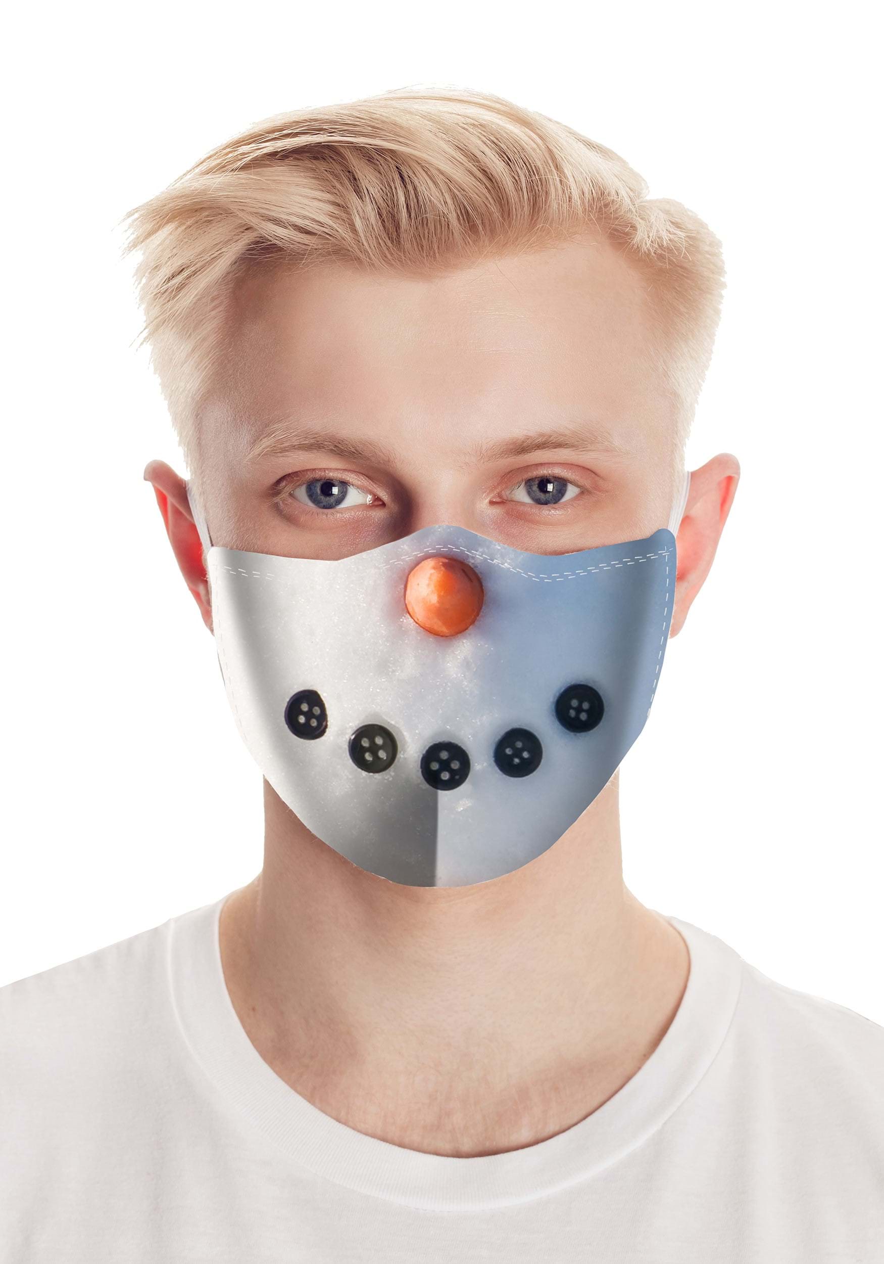 Adult Snowman Face Mask , Adult Face Masks