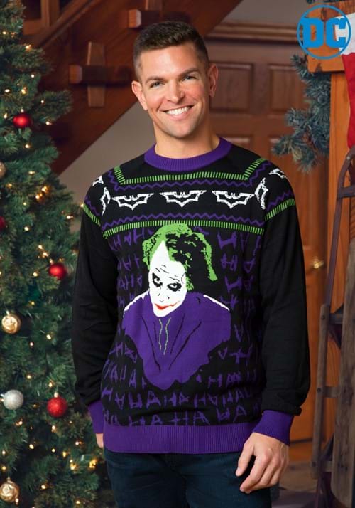 Adult The Joker Dark Knight Ugly Sweater
