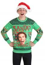 Santa's Coming Elf Ugly Christmas Sweatshirt Alt 6