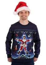 Movie Poster Christmas Vacation Ugly Sweatshirt Alt 3