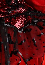 Girl's Sparkling Devil Dress Costume Alt 3