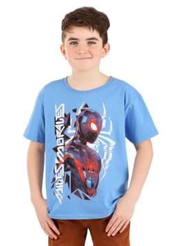Boys Miles Morales Spider-Man Blue T-Shirt