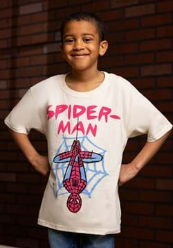 Boys Spider-Man Sketch T-Shirt