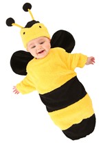 Infant Plush Bumble Bee Costume Alt 2