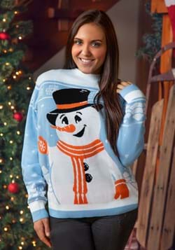 Friendly Snowman Ugly Christmas Sweater