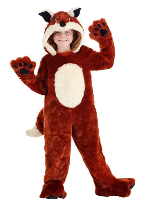 Kid's Plush Fox Costume