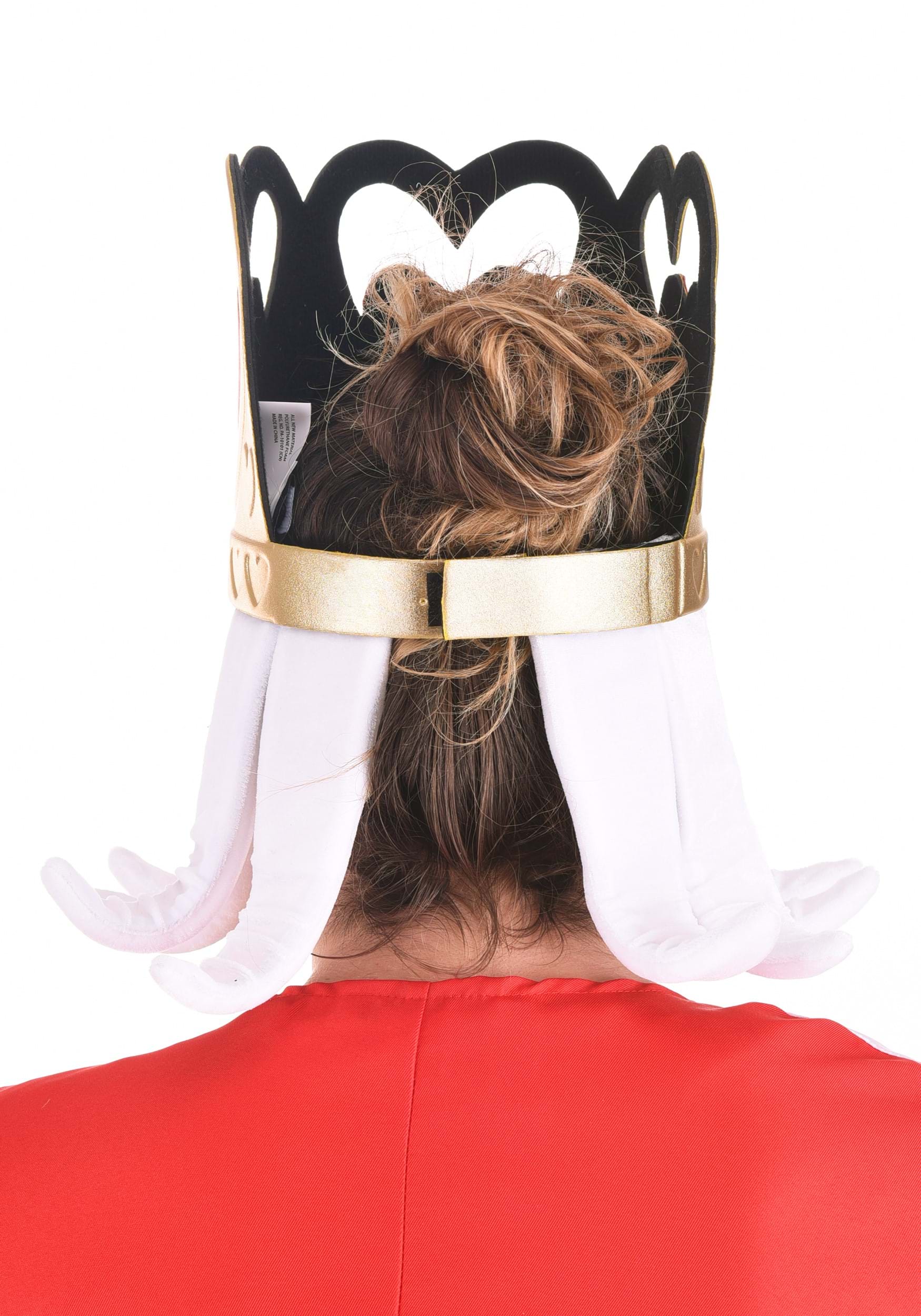 King Of Hearts Costume Crown