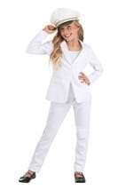 White Costume Suit for Girls Alt 4