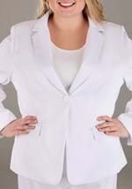 Womens Plus Size White Costume Suit Alt 2