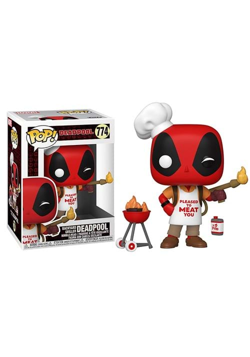 POP Marvel: Backyard Griller Deadpool-1