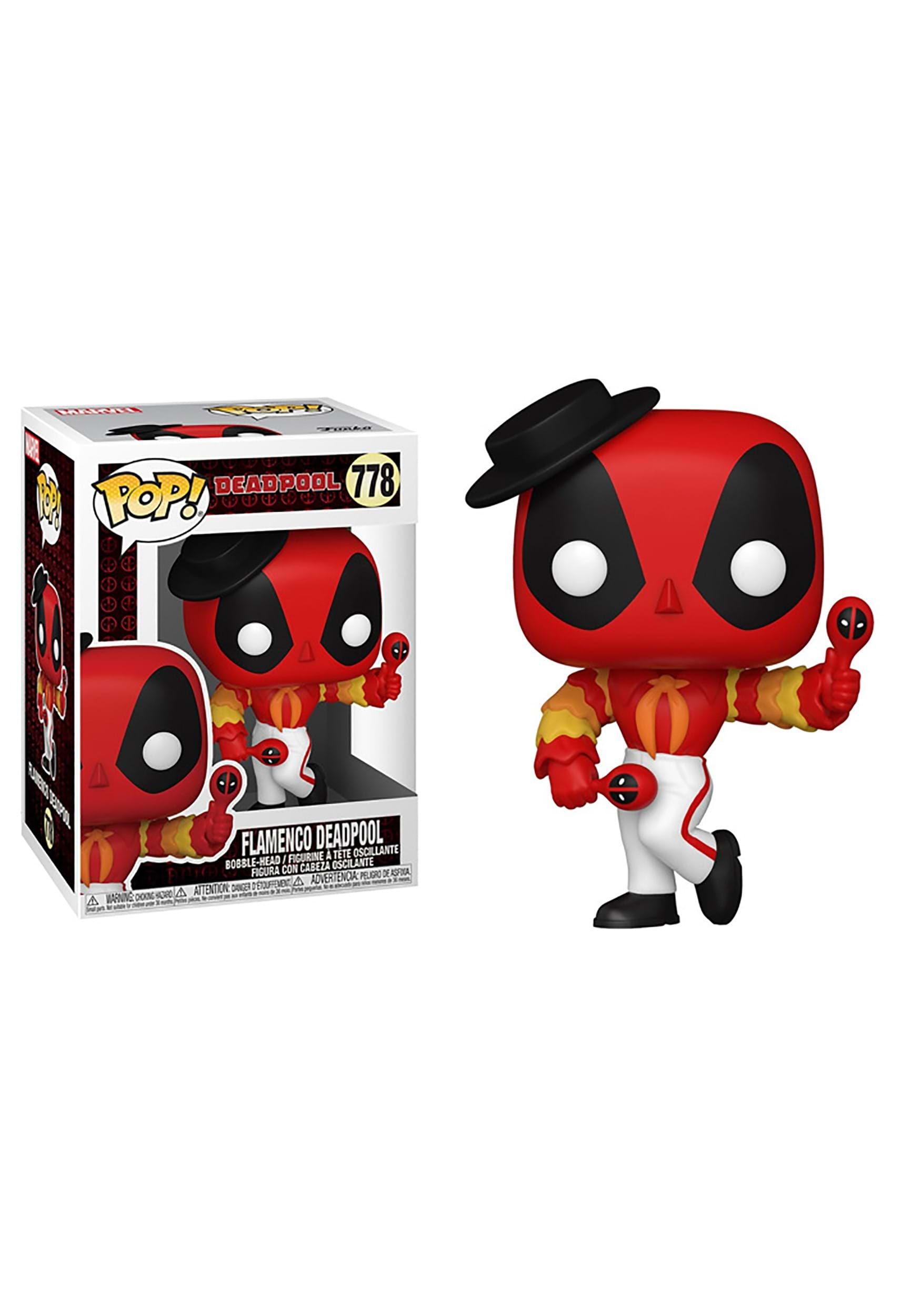 figurine pop marvel deadpool