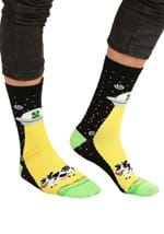 Alien Abduction Socks Alt 2