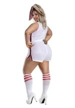 Women's Plus Basketball Bunny Costume back