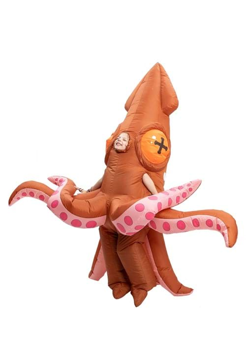 Child Inflatable Giant Squid Costume