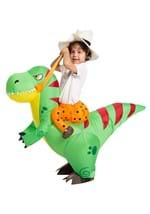 Inflatable Child T-Rex Ride-On Costume Alt 3