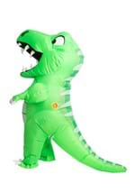 Adult Inflatable Green T-Rex Costume Alt 3