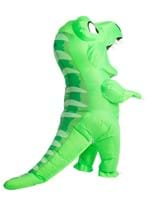 Child Green Inflatable Dinosaur Costume Alt 3