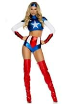 Womens Pretty Patriot Costume