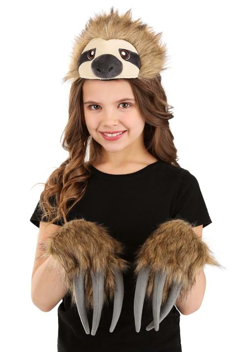 Sloth Soft Headband & Paws Kit