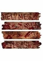 Haunted Window Bloody Wooden Boards with Words Alt 1