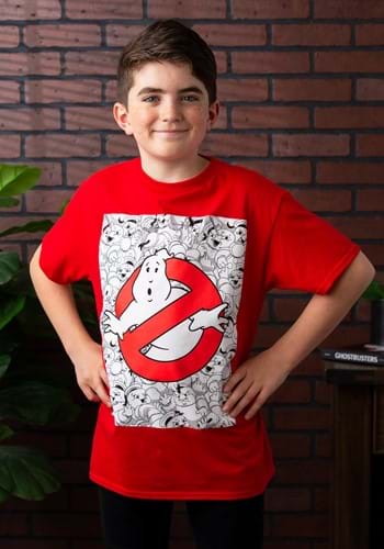 Ghostbusters Logo Youth Red T-Shirt