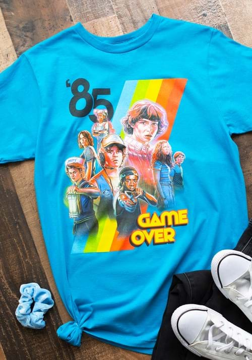 Stranger Things Team Game Over T-Shirt