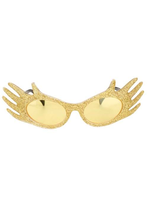 Glitter Hands Glasses in Gold