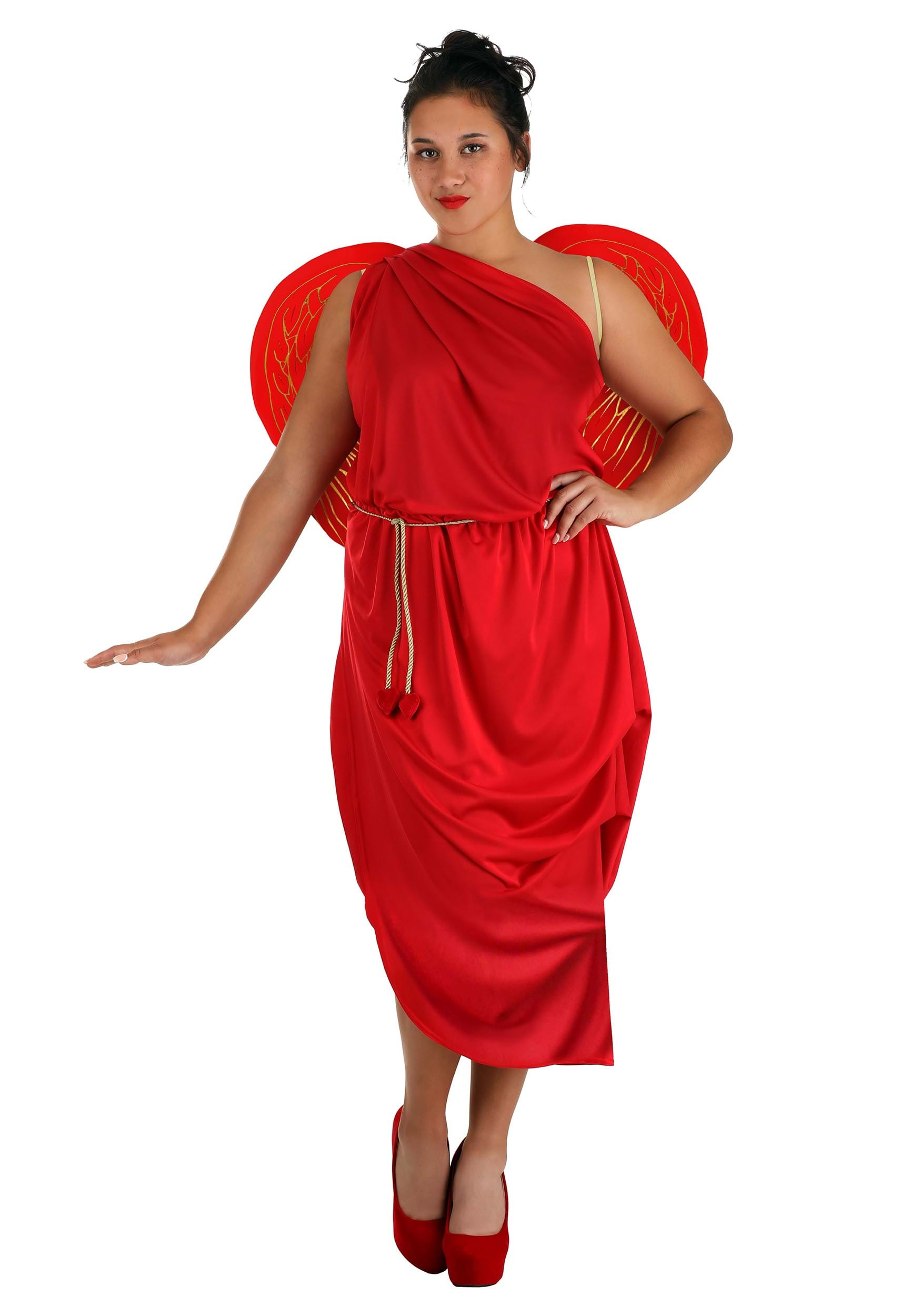 Plus Size Women's Cupid Costume Dress , Valentine's Day Costumes