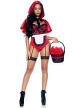 Sexy Naughty Miss Red Women's Costume